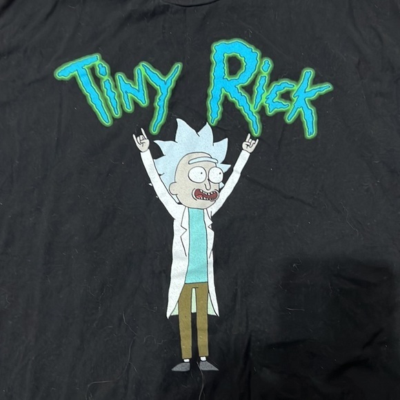 RICK AND MORTY ‘TINY RICK’ T-SHIRT 2XL - Picture 2 of 4